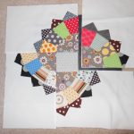 Fan Quiltalong Part 4: partial seams, blocks, quilt center