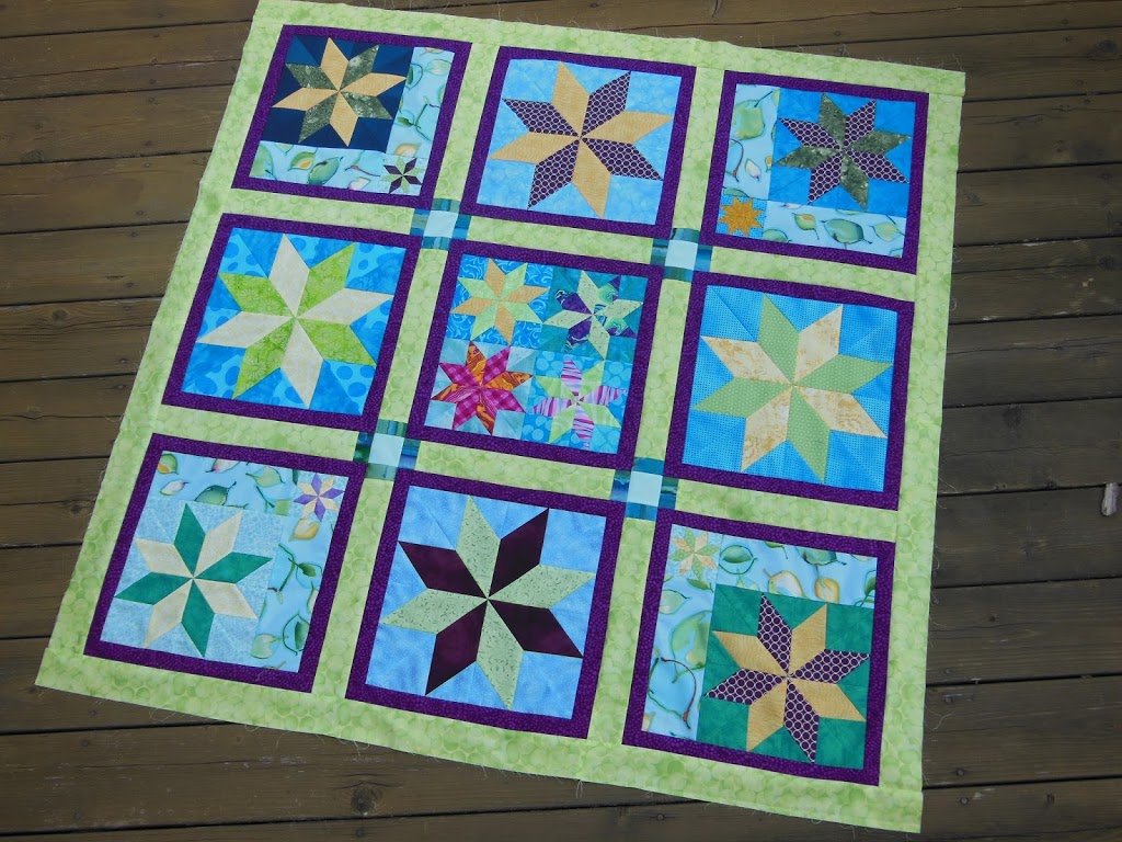 how to make a modern sampler quilt