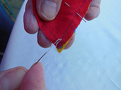 how to hand piece quilt patchwork