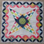 Orange Peel Border on our Quilt Along