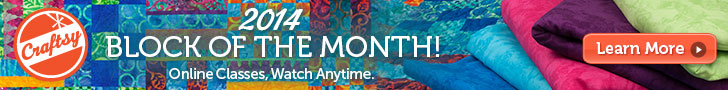 FREE Block of the Month class at Craftsy.com