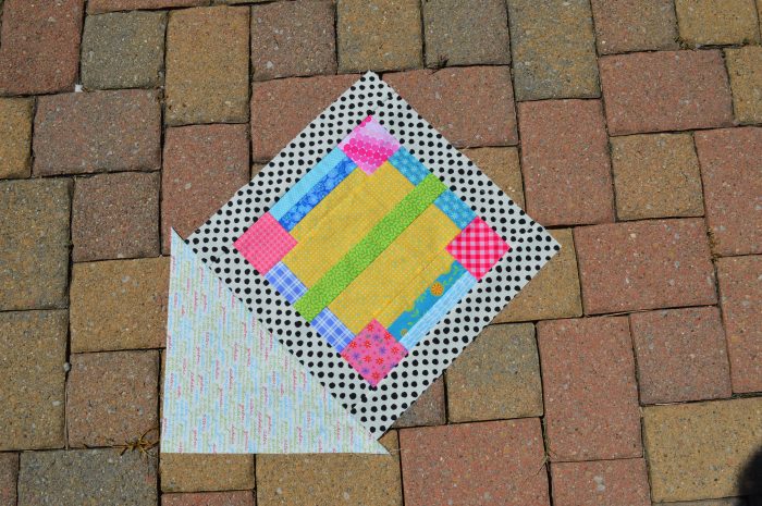 Make four corner units