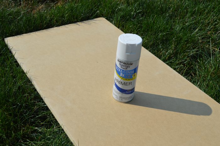 paint chip mod podge craft, making a new table leaf