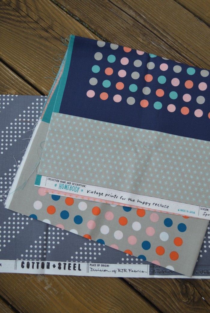 Cotton and Steel fabric selvedge, RJR fabrics