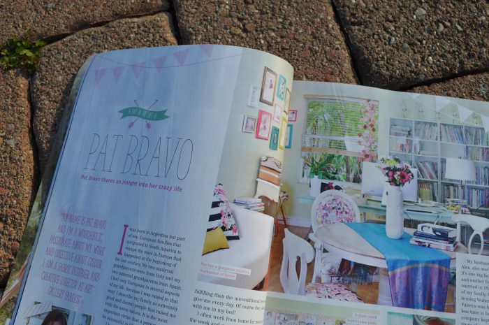 Quilt Now magazine, first issue, july 2014