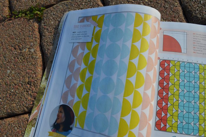 Quilt Now magazine, first issue, july 2014