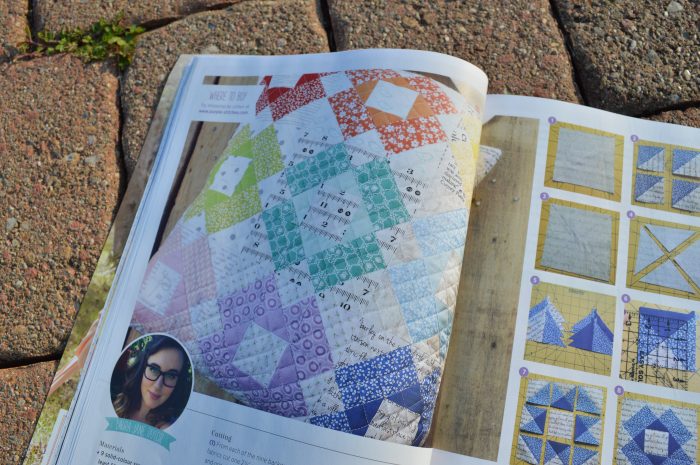 Quilt Now magazine, first issue, july 2014
