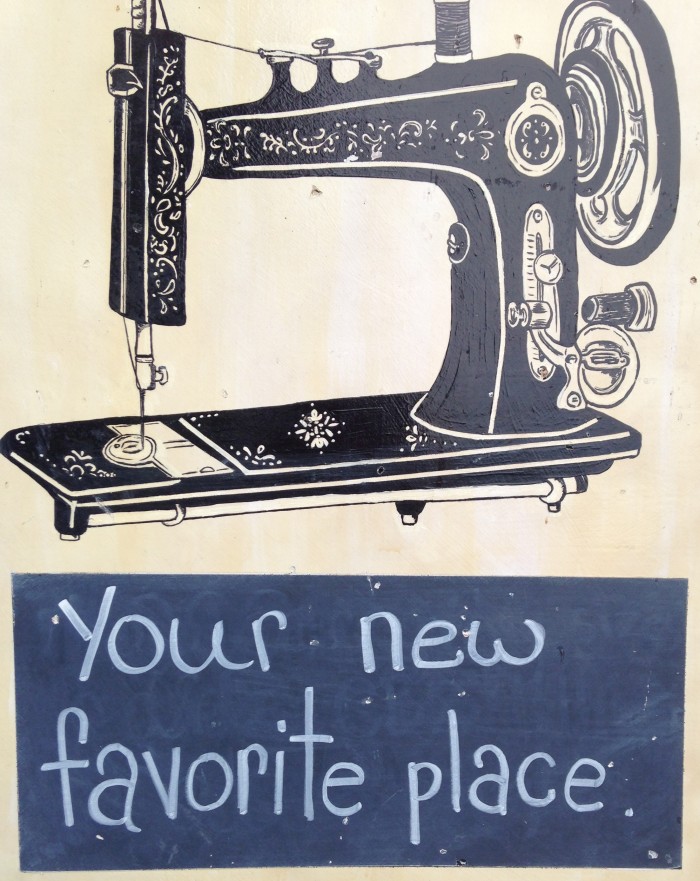 Sewing is my favorite place