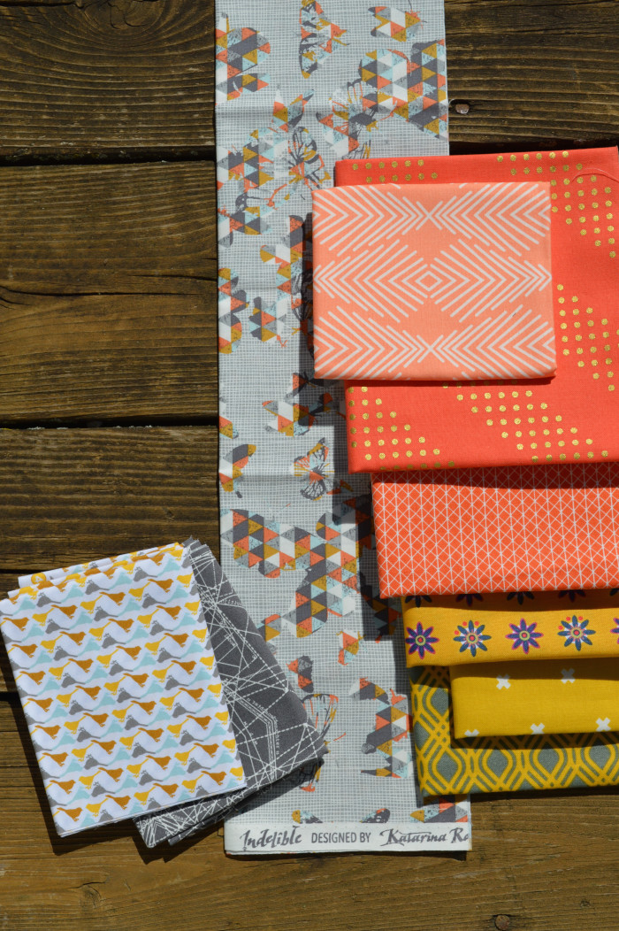 Indelible fabric for quilting, by Katarina Roccella for Art Galler Fabrics