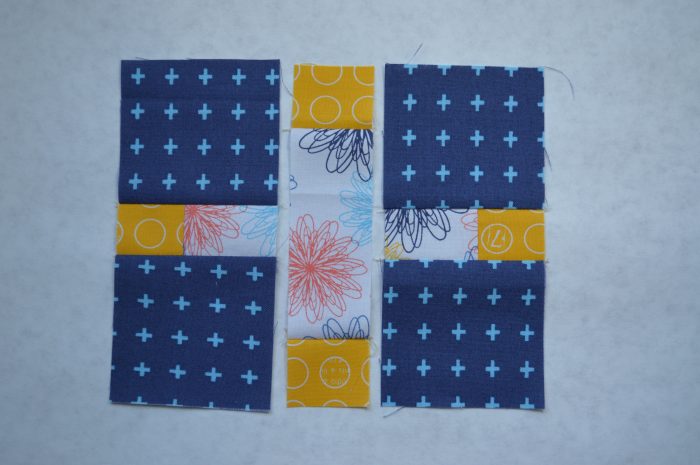 Super simple modern Sampler quilt, cross block tutorial, color girl quilts by sharon mcconnell