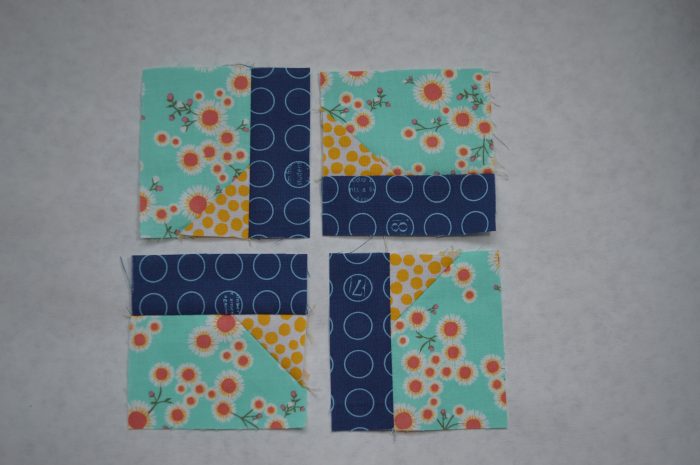 Super simple modern Sampler quilt, cross block tutorial, color girl quilts by sharon mcconnell