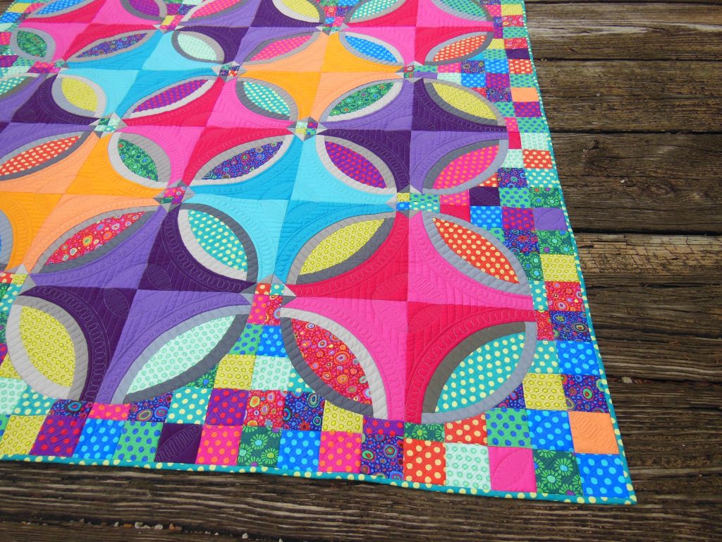 Polka Dot Bikini Quilt by Sharon McConnell