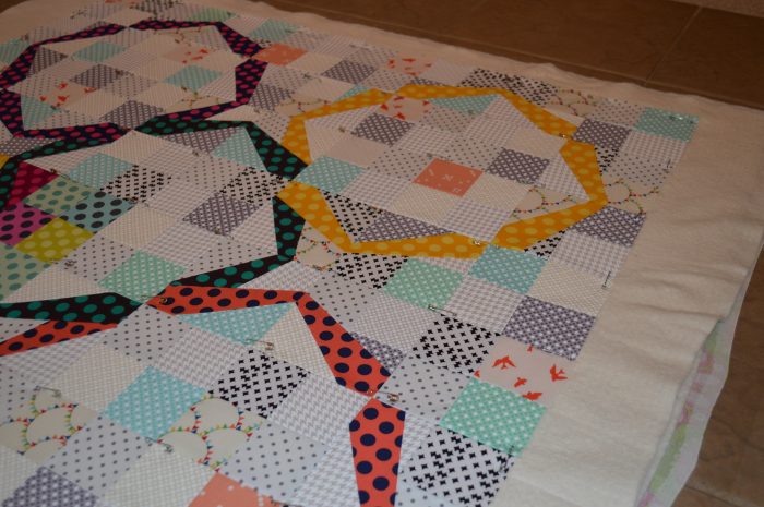 Hula Girl quilt with Michael miller fabrics by Sharon McConnell