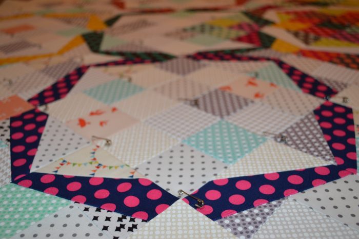 Hula Girl quilt with Michael miller fabrics by Sharon McConnell