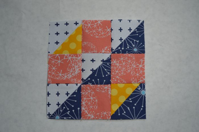 Super Simple 6" sampler quilt blocks by Sharon McConnell, modern patchwork