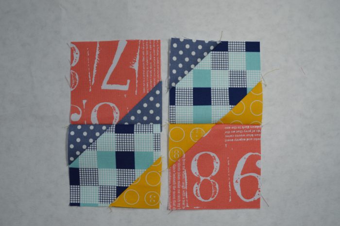 Super Simple 6" sampler quilt blocks by Sharon McConnell, modern patchwork
