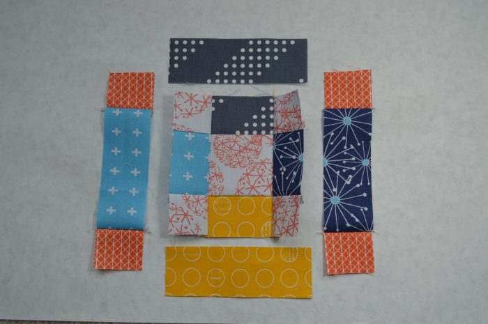 Super Simple six inch sampler blocks by Sharon McConnell, modern quilting squares
