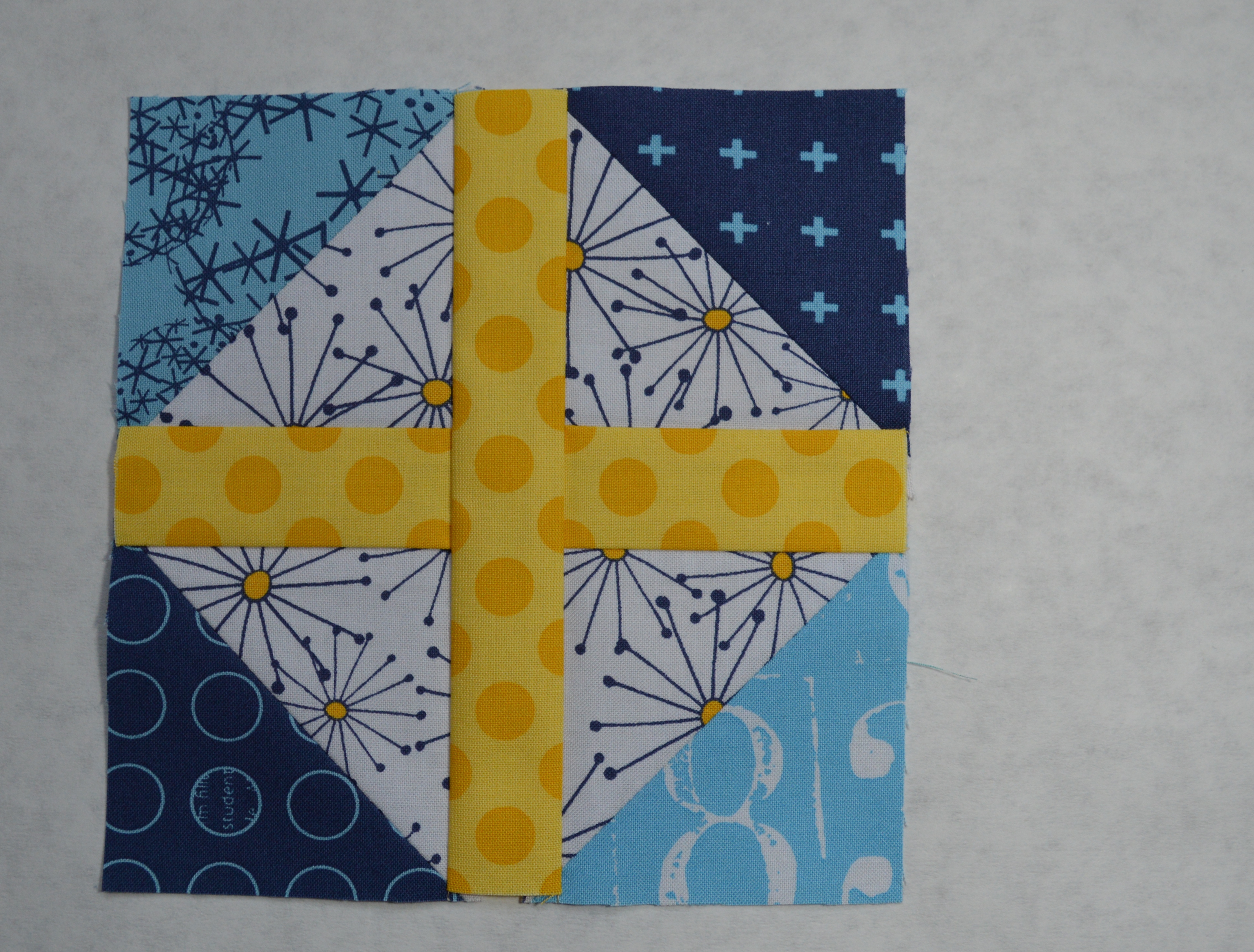 Super Simple 6" sampler quilt blocks by Sharon McConnell, modern patchwork