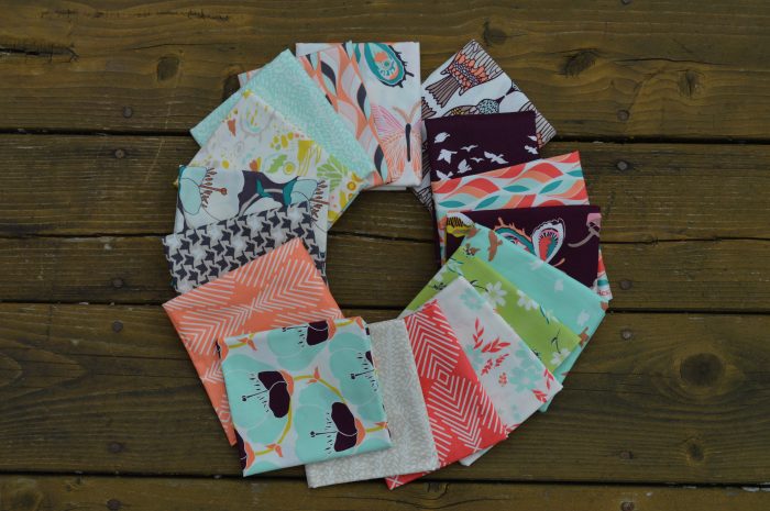 Choosing fabric by Sharon McConnell, quilting