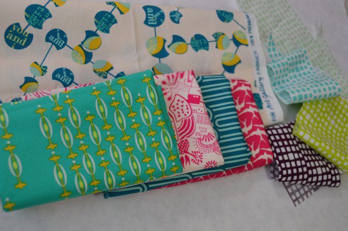 Utopia Fabrics by Frances Newcombe for Art Gallery Fabrics, sewing by Sharon McConnell