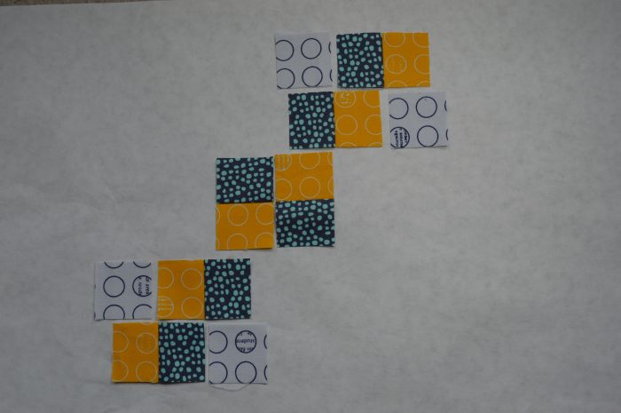 super simple sampler six inch quilt block by Sharon Mcconnell, color girl quilts
