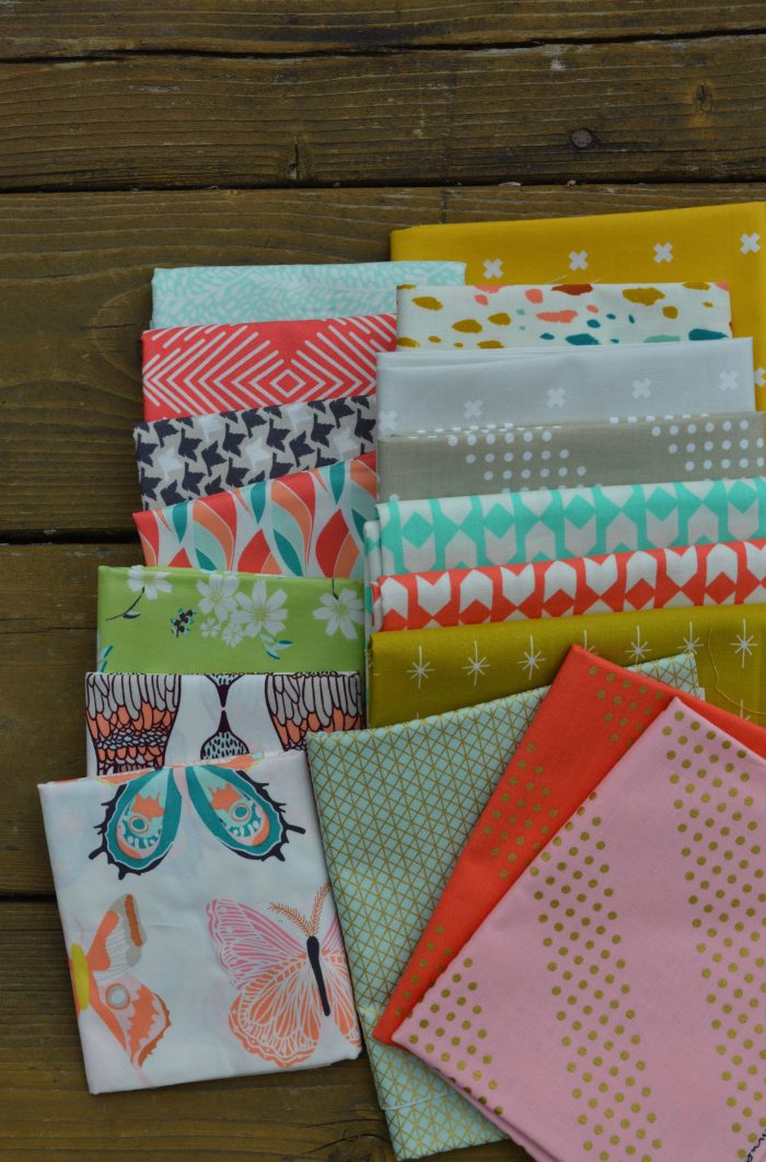 Choosing fabric by Sharon McConnell, quilting and patchwork