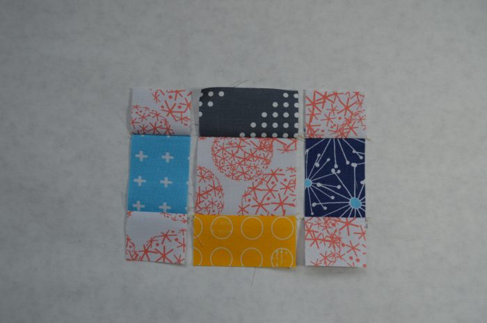 Super Simple six inch sampler blocks by Sharon McConnell, modern quilting squares