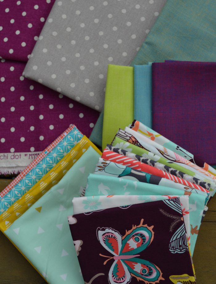 Choosing fabric by Sharon McConnell, quilting and patchwork