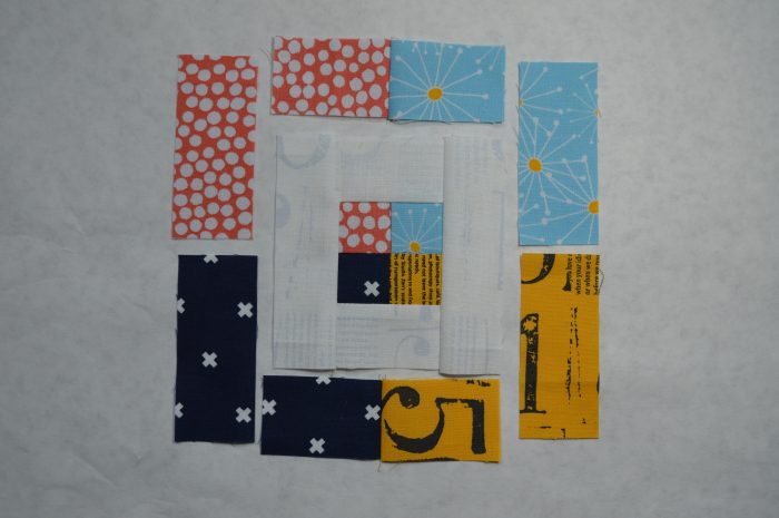 super simple sampler six inch quilt block by Sharon Mcconnell, color girl quilts