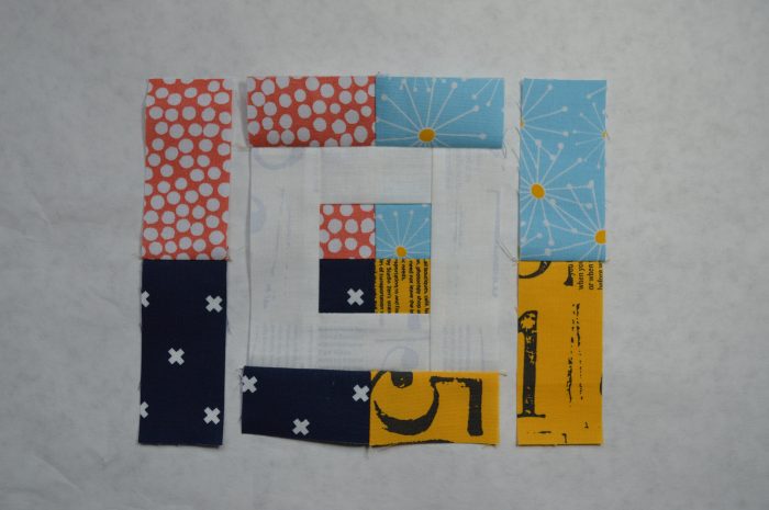 super simple sampler six inch quilt block by Sharon Mcconnell, color girl quilts
