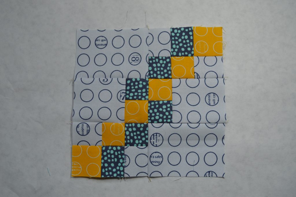 super simple sampler six inch quilt block by Sharon Mcconnell, color girl quilts
