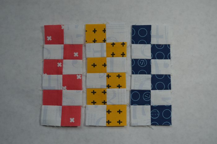 Super Simple six inch sampler blocks by Sharon McConnell, modern quilting squares