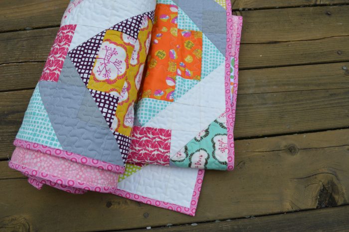 star crossed patchwork quilt by sharon mcconnell with utopia fabric by Art gallery fabrics