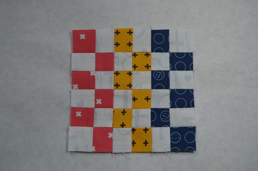 Super Simple six inch sampler blocks by Sharon McConnell, modern quilting squares