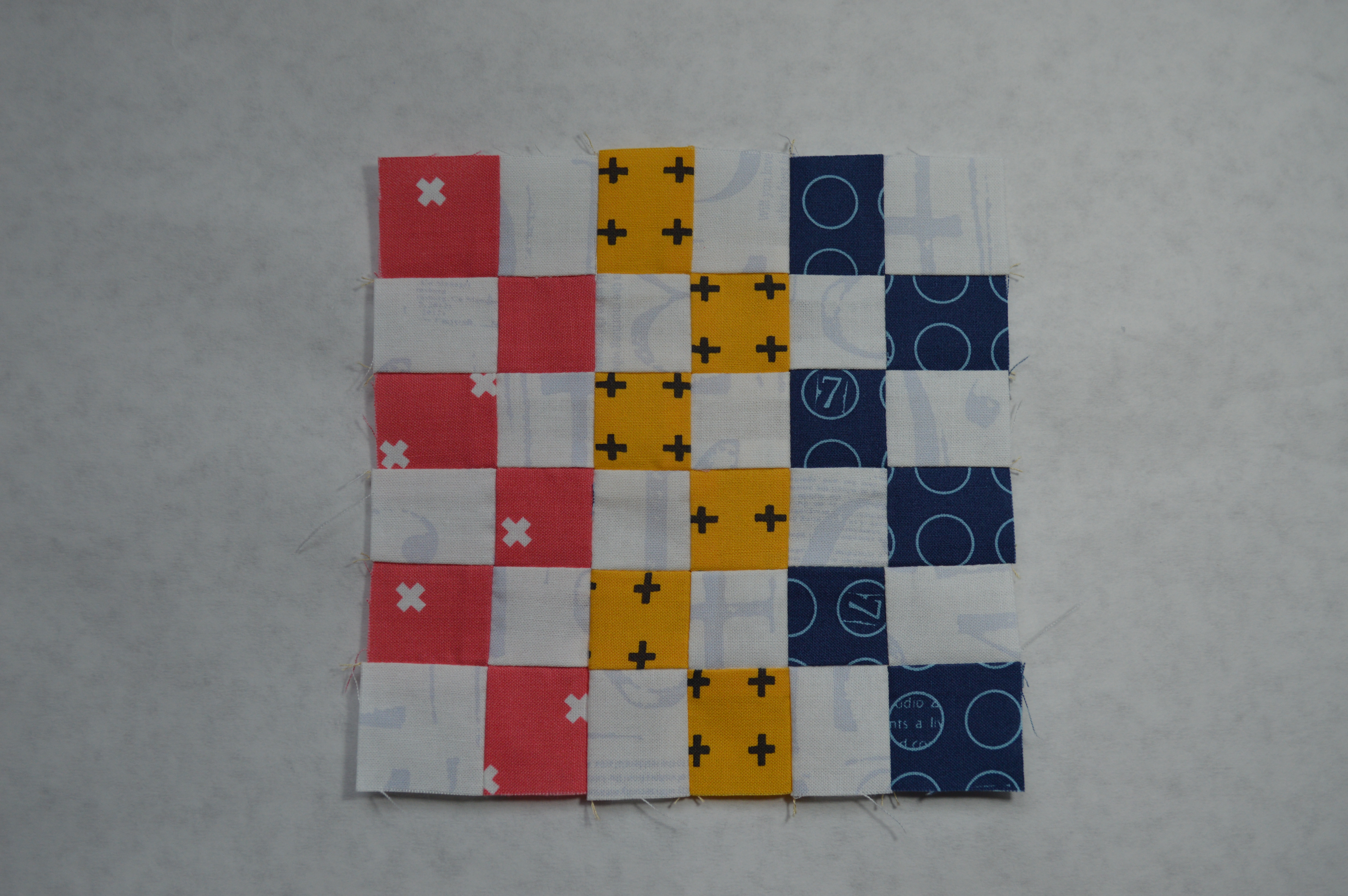 Super Simple six inch sampler blocks by Sharon McConnell, modern quilting squares