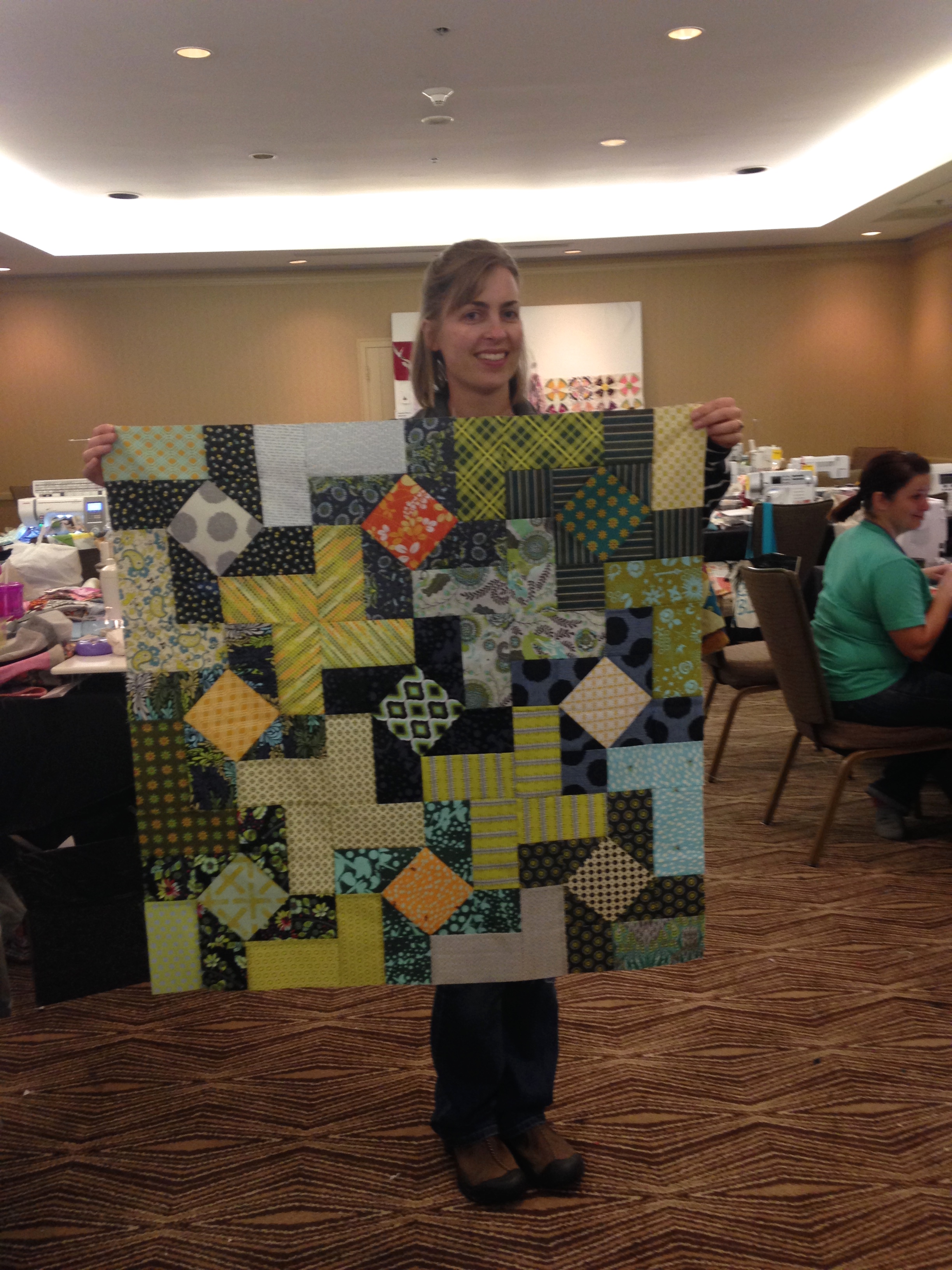 Sewtopia quilting and sewing retreat, fall 2014
