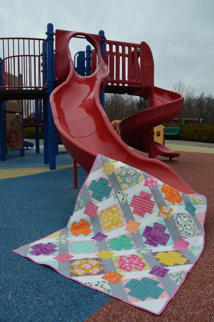 star cross modern patchwork quilt using utopia fabric for art gallery fabrics by color girl quilts