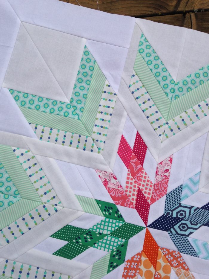 Bird in the window quilt star, aviatrix medallion center star quilt