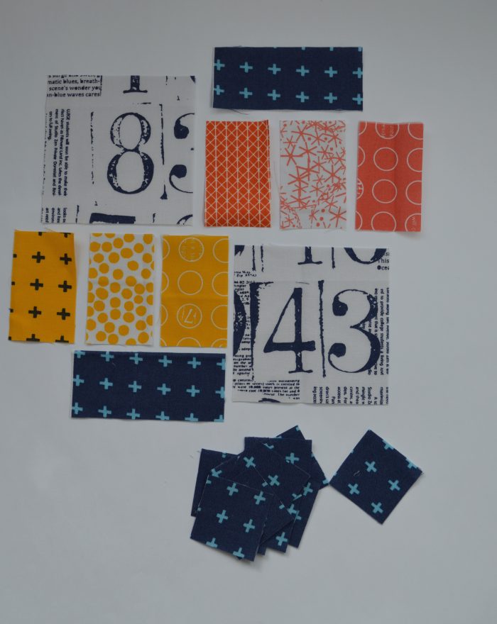 how to sew Super Simple Sampler six inch modern quilt block with flying geese