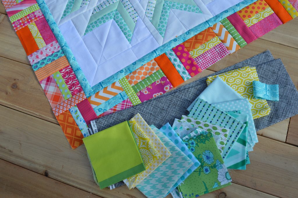 Aviatrix medallion quilt choosing border fabric