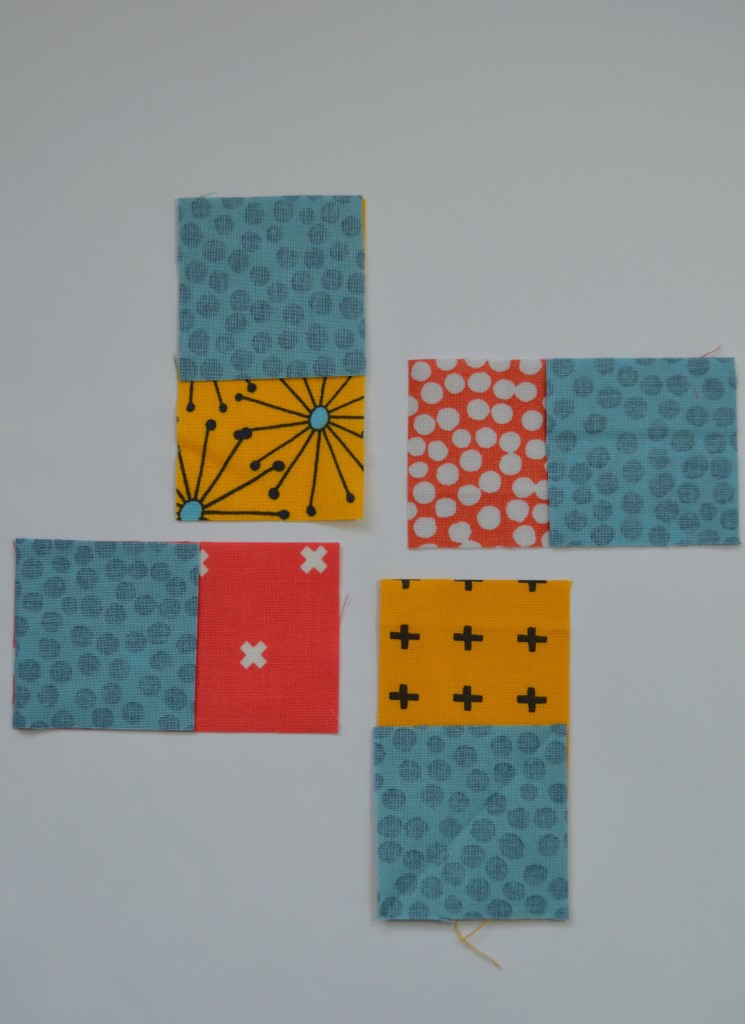 how to sew Super Simple Sampler six inch modern quilt block with flying geese