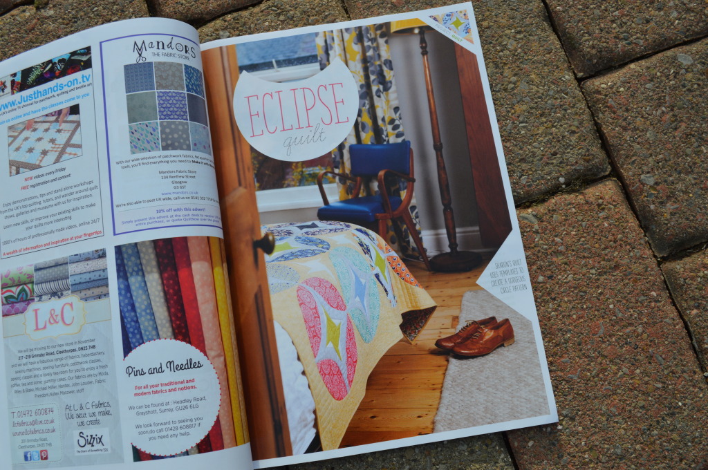 Quilt Now magazine, modern patchwork and quilting with sewing patterns