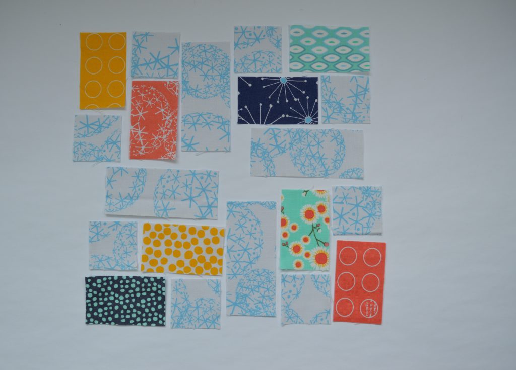 how to sew a simple six inch quilt sampler block with rectangles