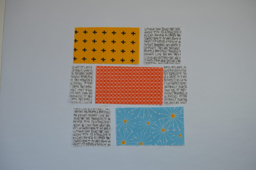 simple six inch quilt sampler block with rectangles