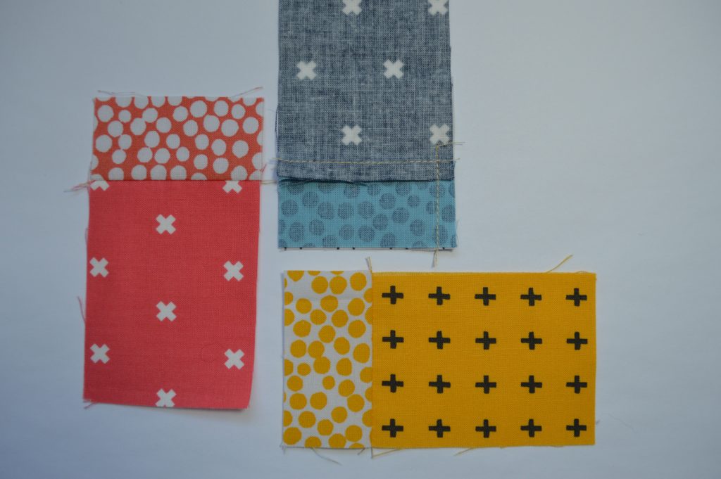 How to sew quilt block with partial seam