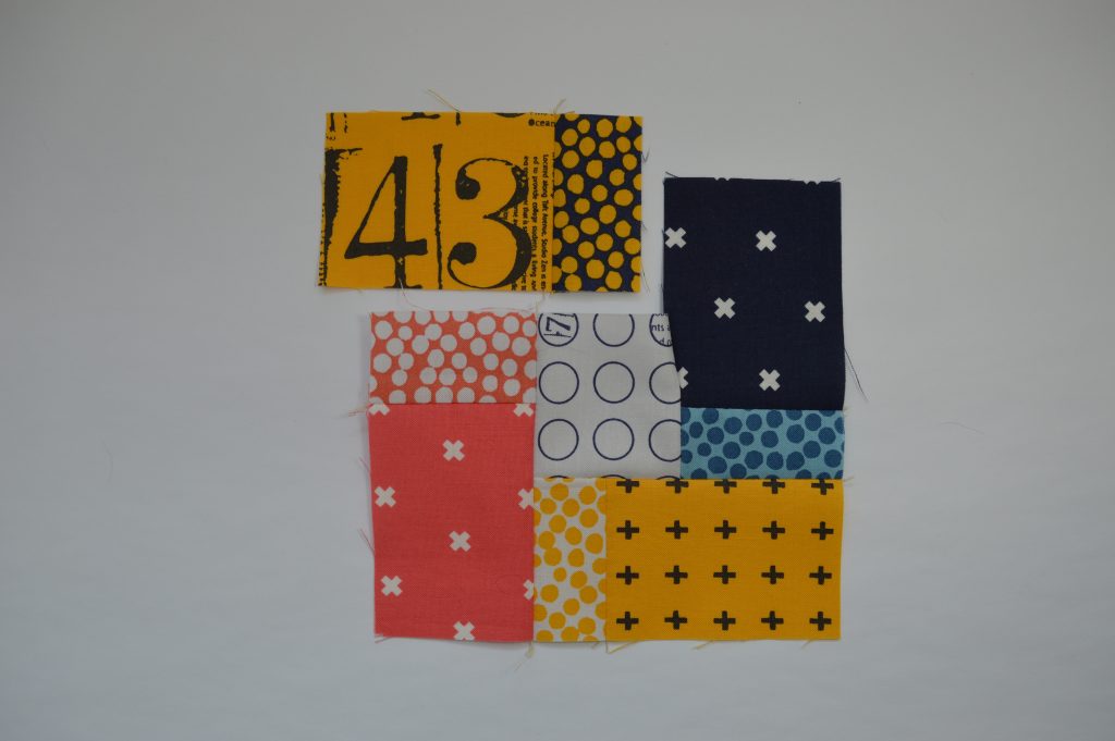 How to sew quilt block with partial seam