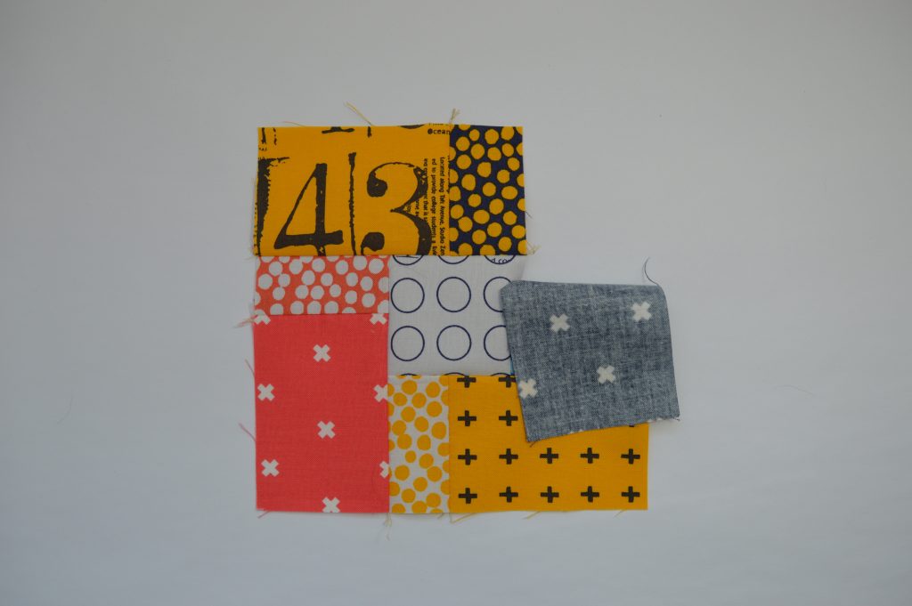 How to sew quilt block with partial seam