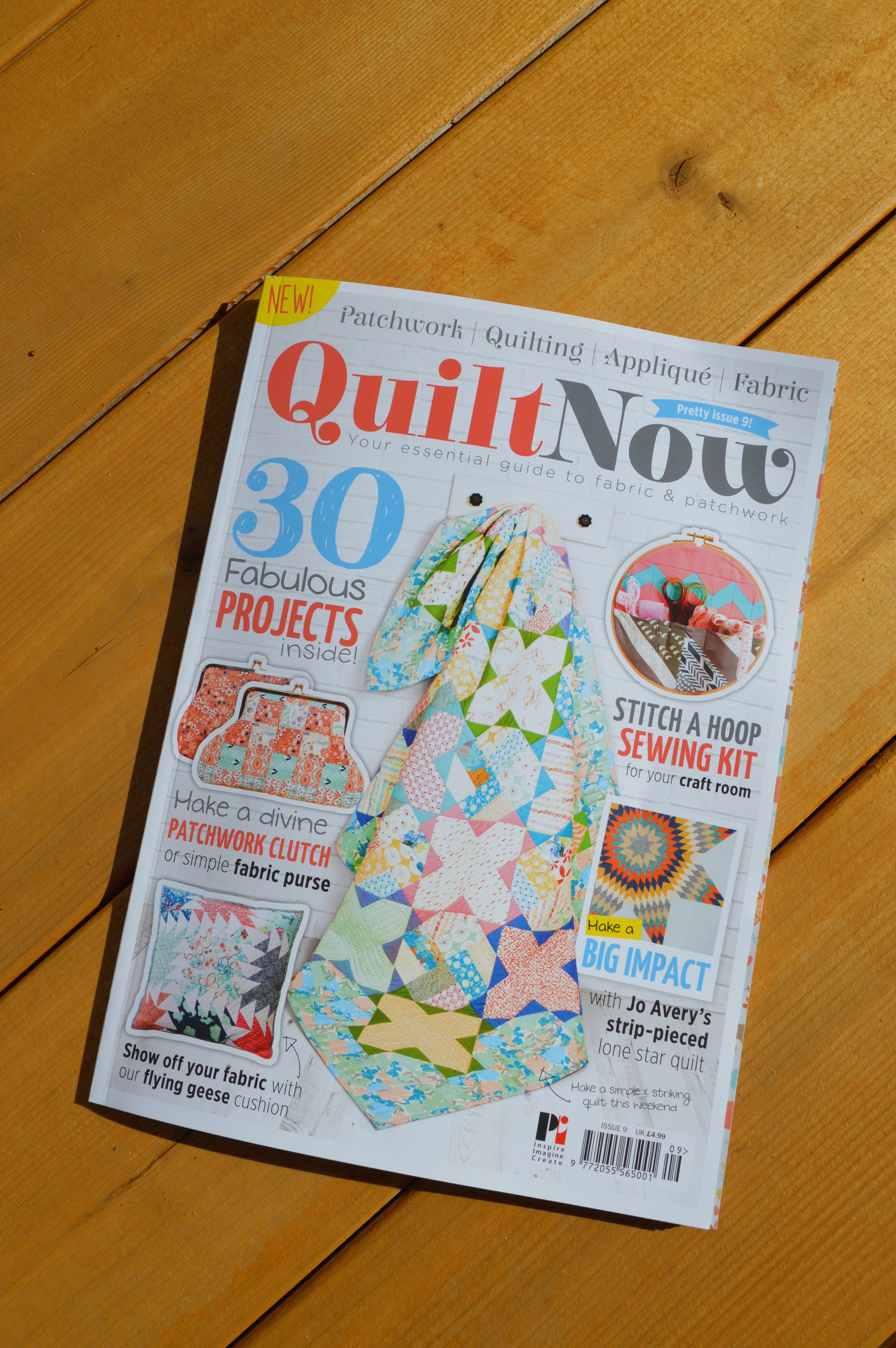 Quilt Now issue 9, quilting pattern magazine
