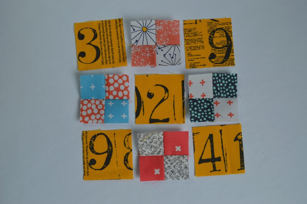 how to make four patch square simple six inch sampler quilt block tutorial