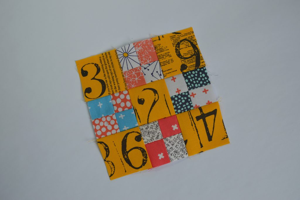 how to make four patch square simple six inch sampler quilt block tutorial